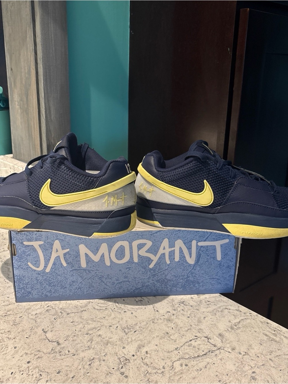 Nike Ja 1 Basketball Shoes Midnight Navy